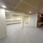 Finished basement living space Waterbury CT